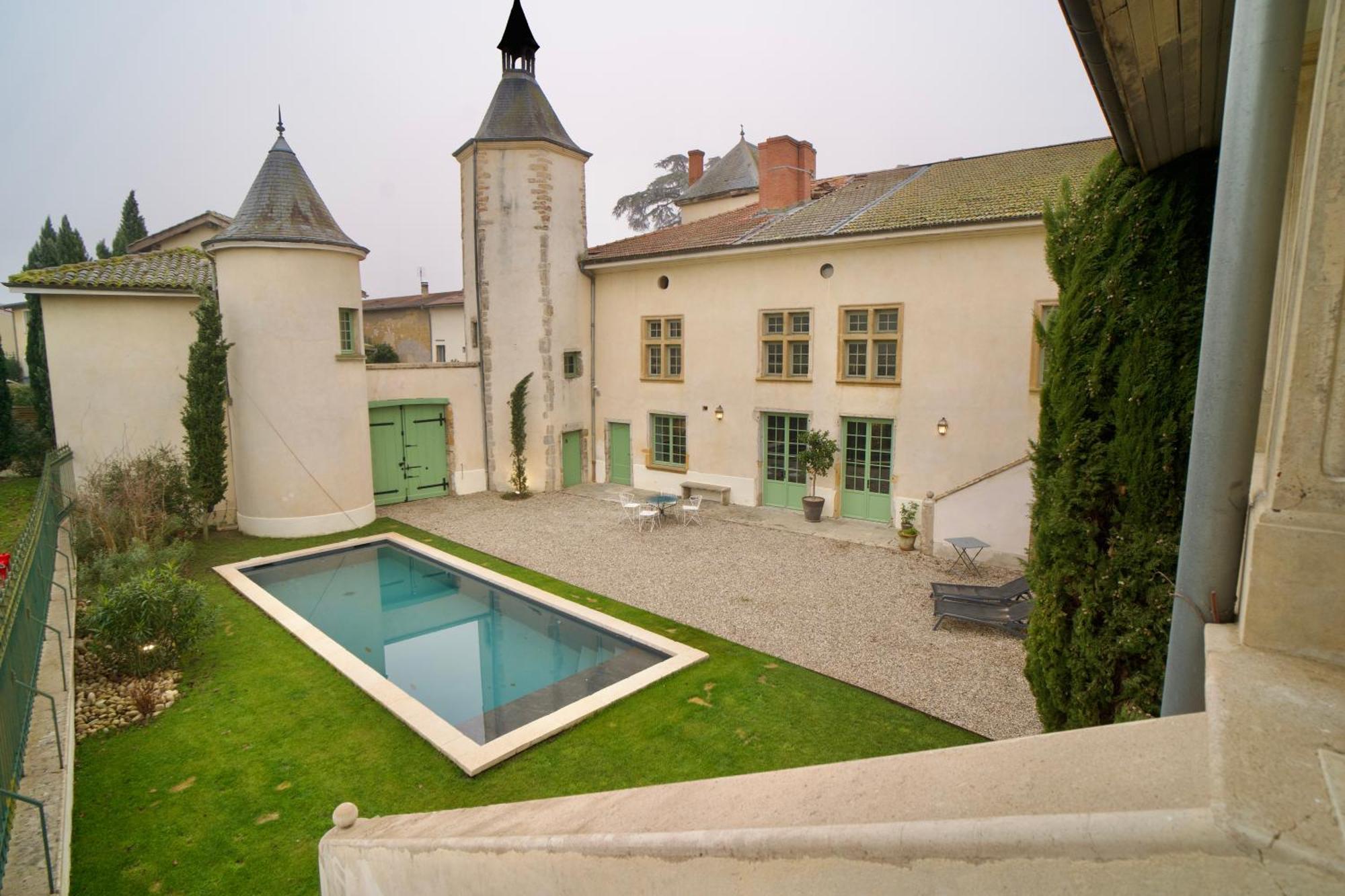 Chateau De Rance Acomodação com café da manhã Genay  Exterior foto